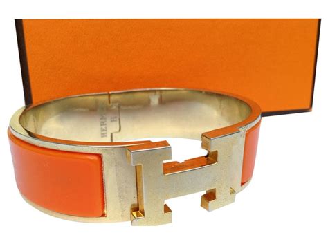 bracciale hermes arancione